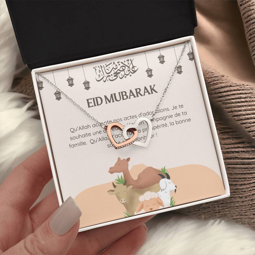LOVEAID • Double Heart Eid Necklace