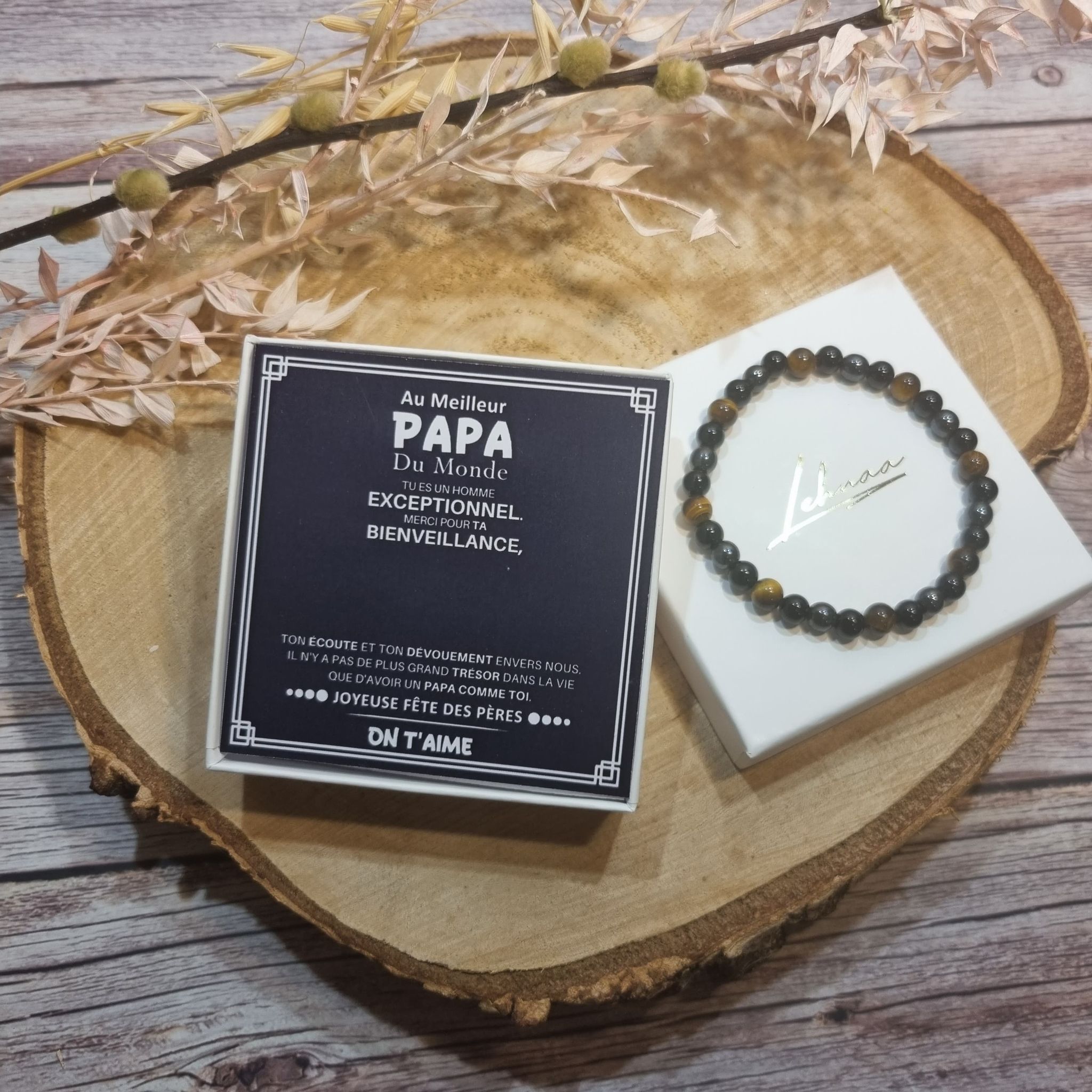 LOVYOUDAD • Bracelet Tigre Fête des Pères - Lehnaa