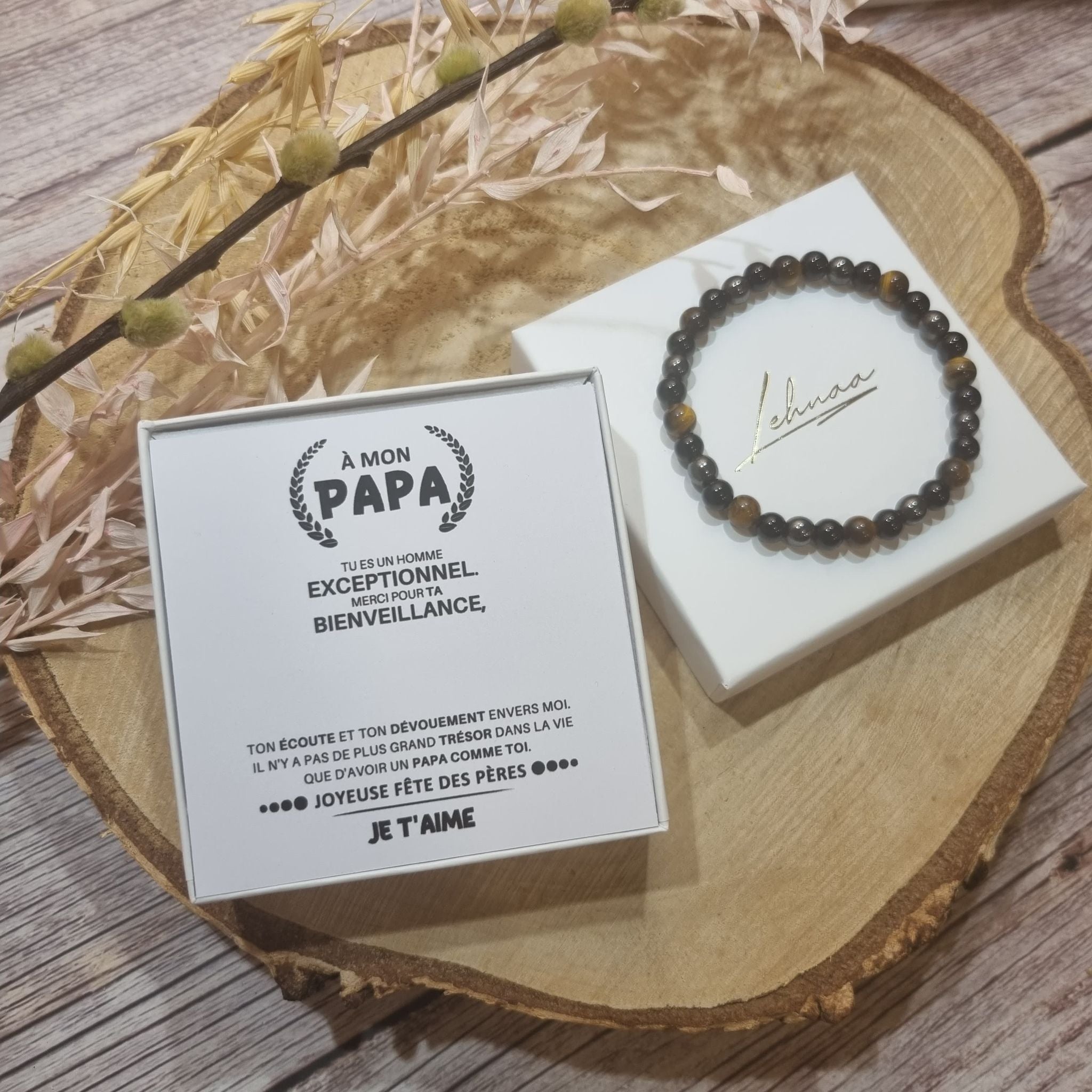 LOVYOUDAD • Bracelet Tigre Fête des Pères - Lehnaa
