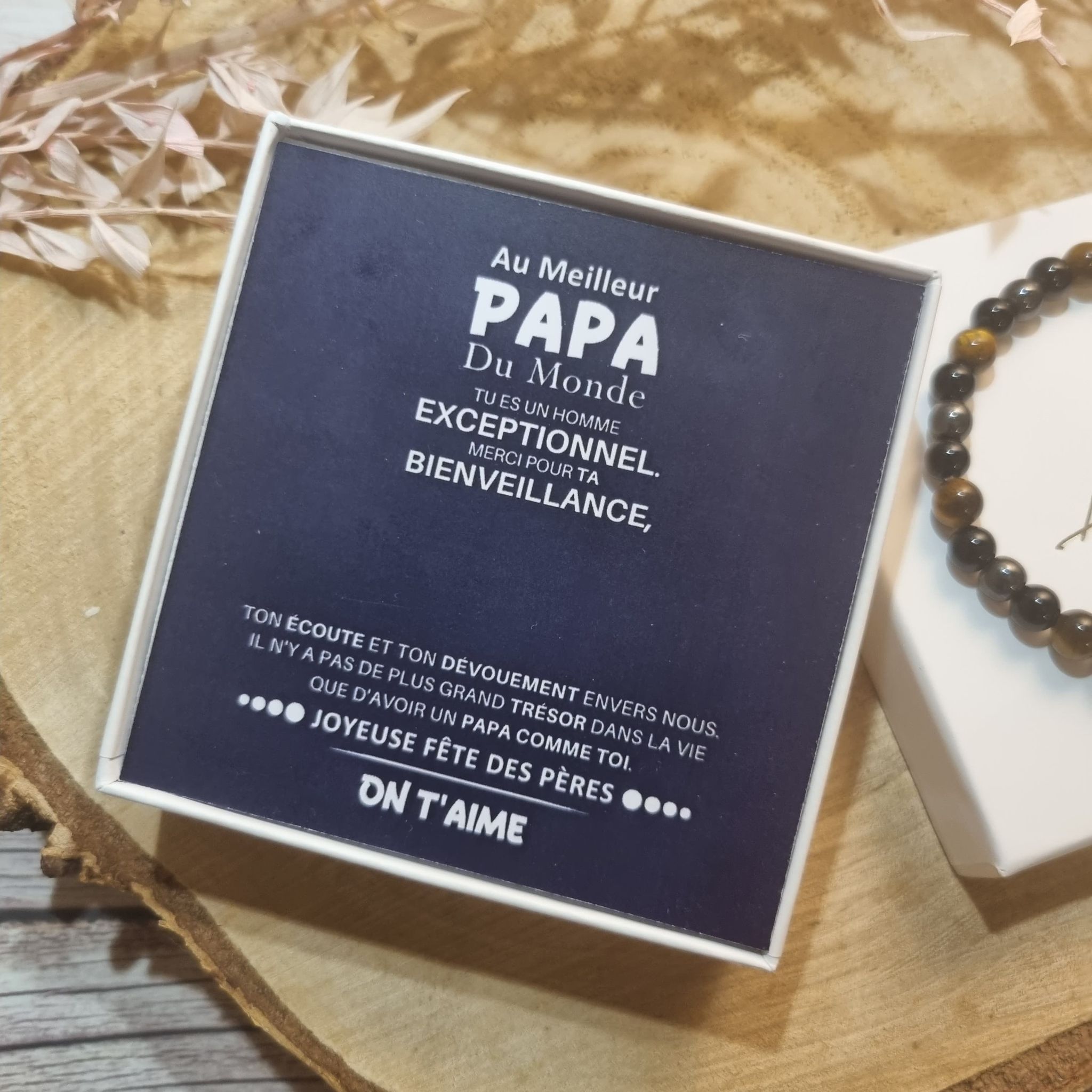 LOVYOUDAD • Bracelet Tigre Fête des Pères - Lehnaa