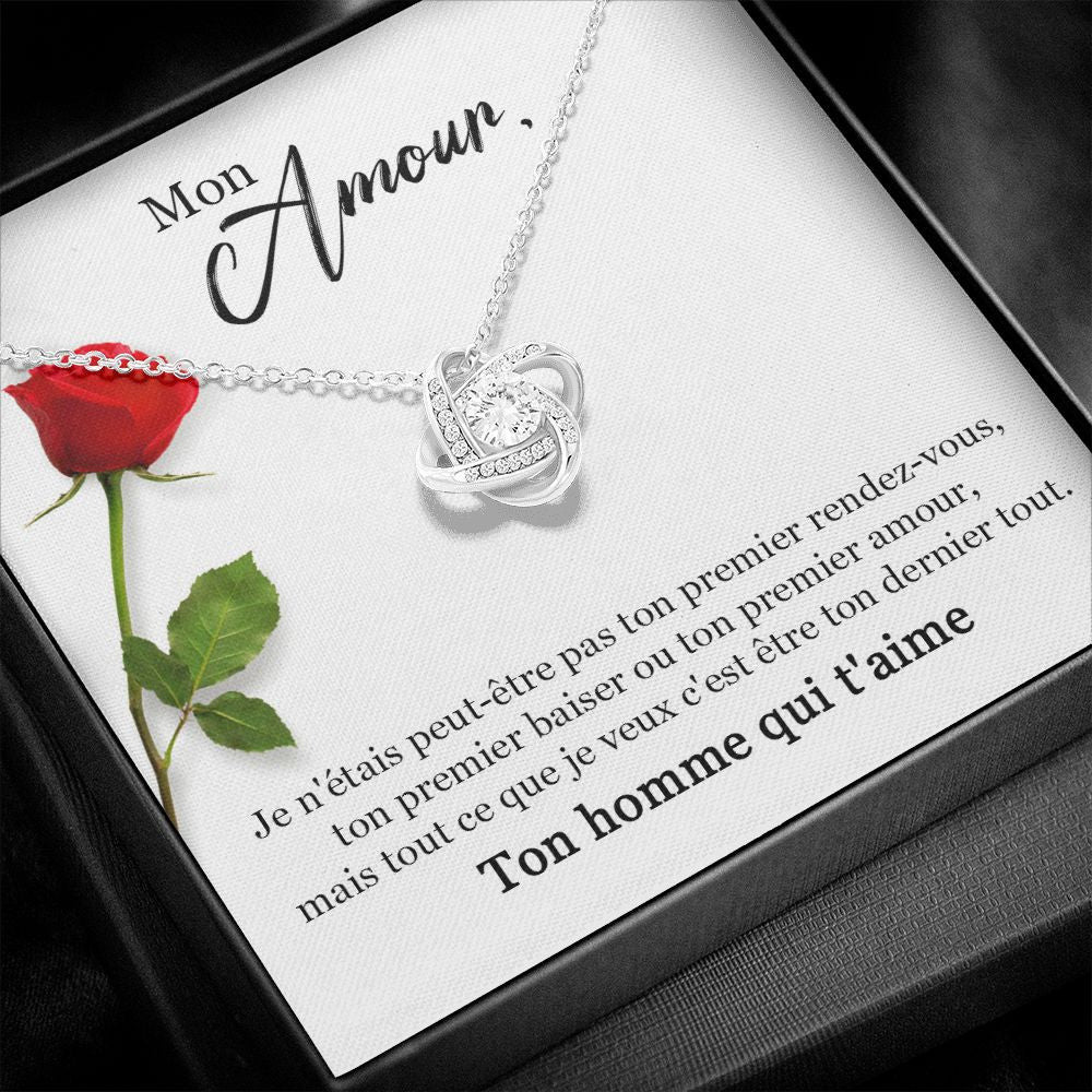 ETERNITY • Collier Déclaration d'amour Noeud d'Amour - Lehnaa