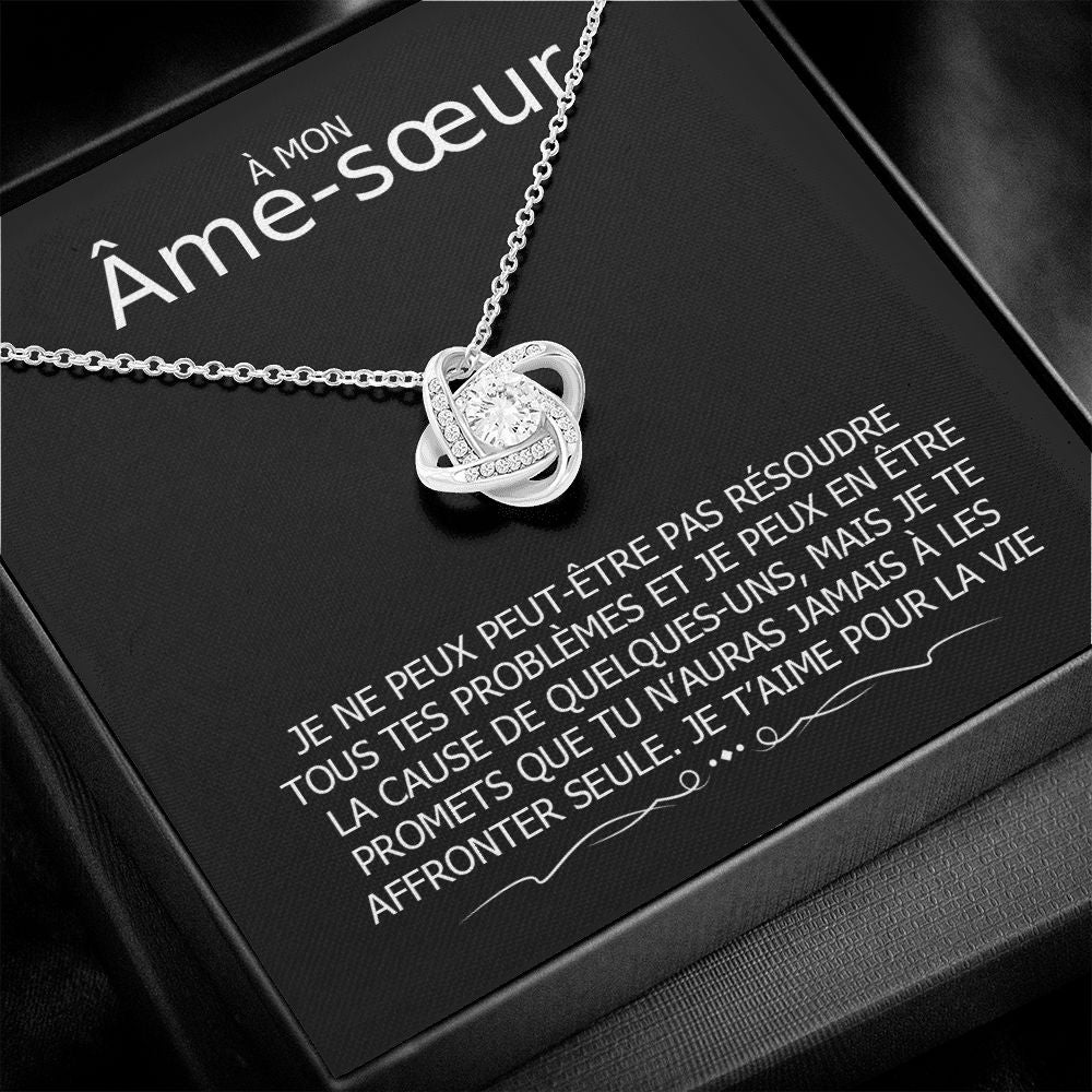 ETERNITY • Collier Déclaration d'amour Noeud d'Amour - Lehnaa