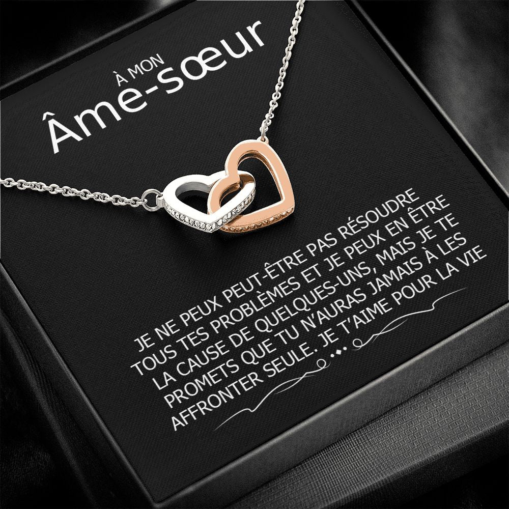 ETERNITY • Collier Déclaration d'amour Double Cœur - Lehnaa