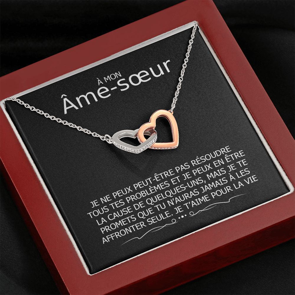 ETERNITY • Collier Déclaration d'amour Double Cœur - Lehnaa