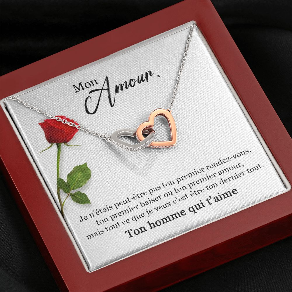 ETERNITY • Collier Déclaration d'amour Double Cœur - Lehnaa