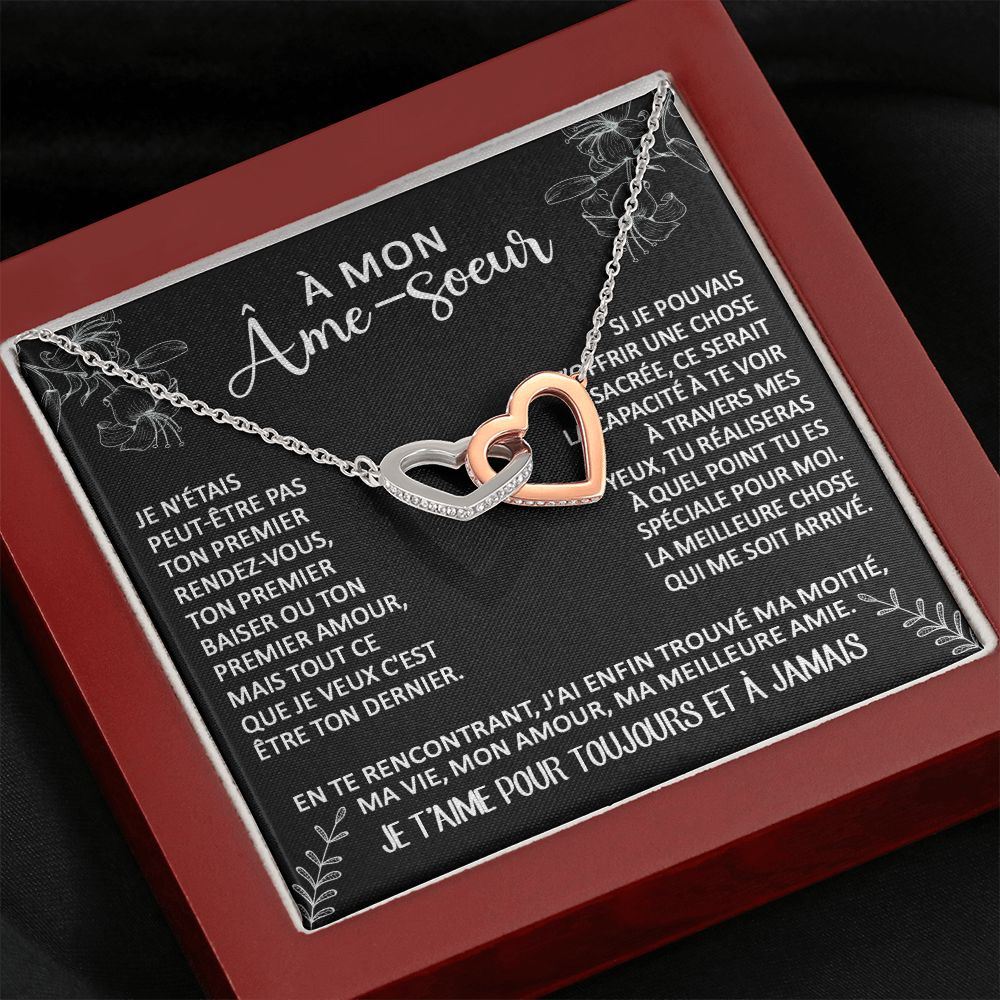 ETERNITY • Collier Déclaration d'amour Double Cœur - Lehnaa