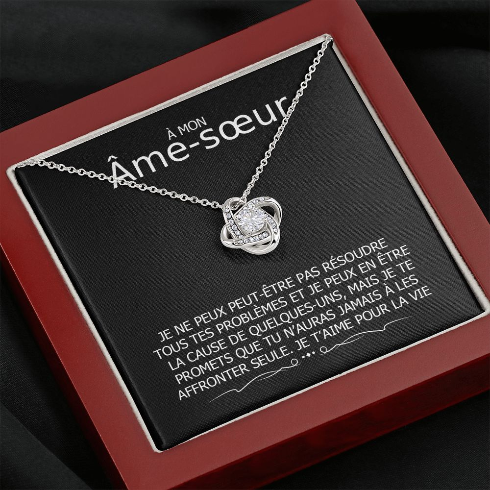ETERNITY • Collier Déclaration d'amour Noeud d'Amour - Lehnaa