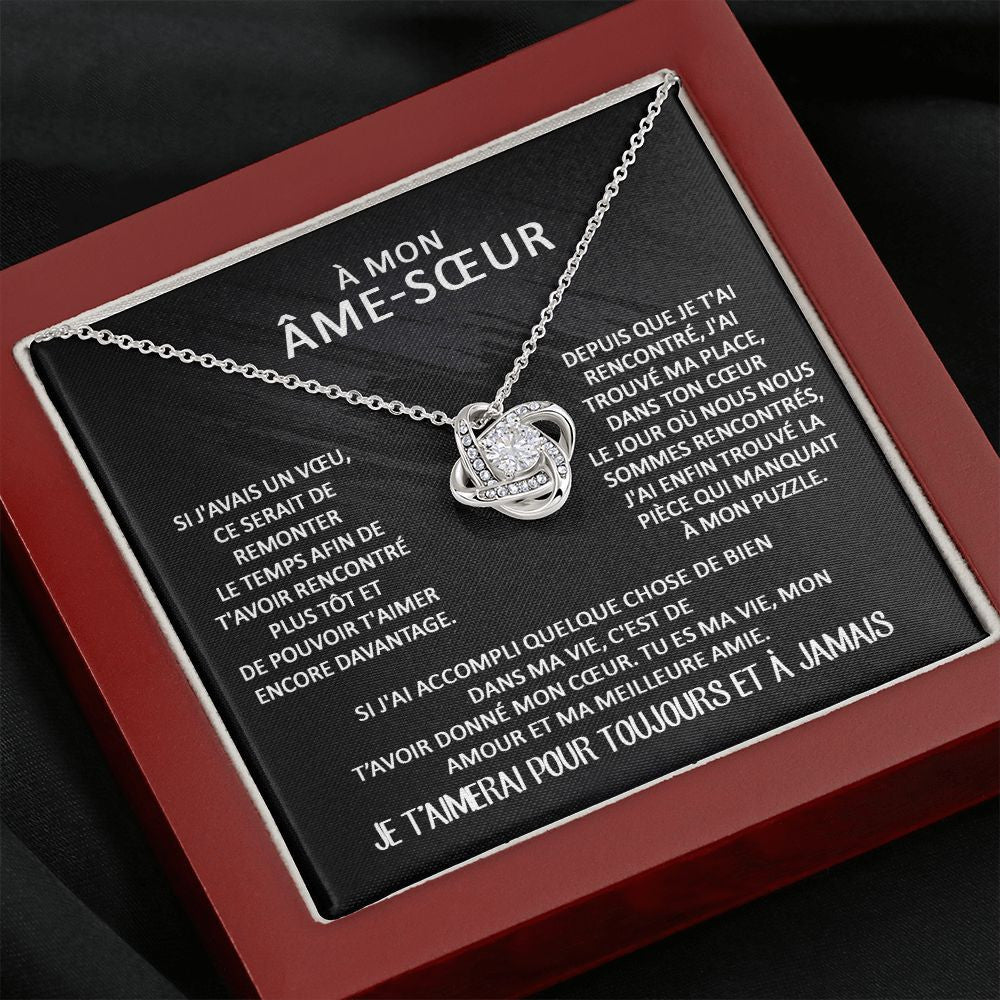 ETERNITY • Collier Déclaration d'amour Noeud d'Amour - Lehnaa