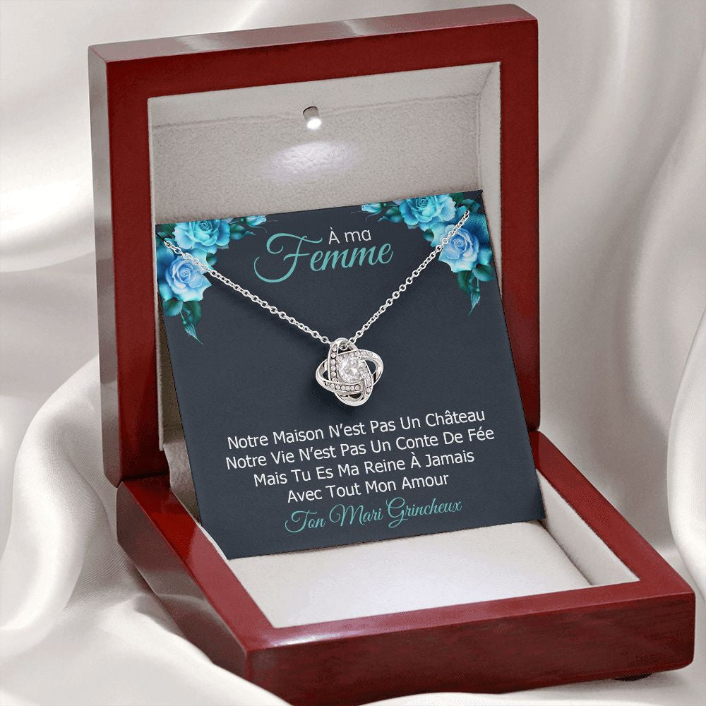 ETERNITY • Collier Déclaration d'amour Noeud d'Amour - Lehnaa