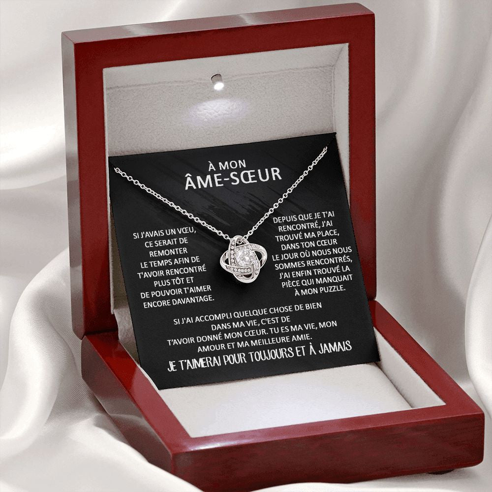 ETERNITY • Collier Déclaration d'amour Noeud d'Amour - Lehnaa