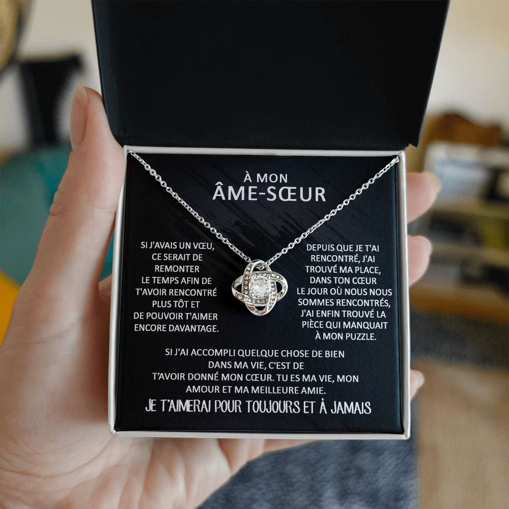 ETERNITY • Collier Déclaration d'amour Noeud d'Amour - Lehnaa