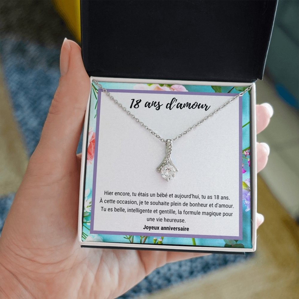 ANNIMERVEILLE • COLLIER 18ÈME ANNIVERSAIRE Elixir - Lehnaa