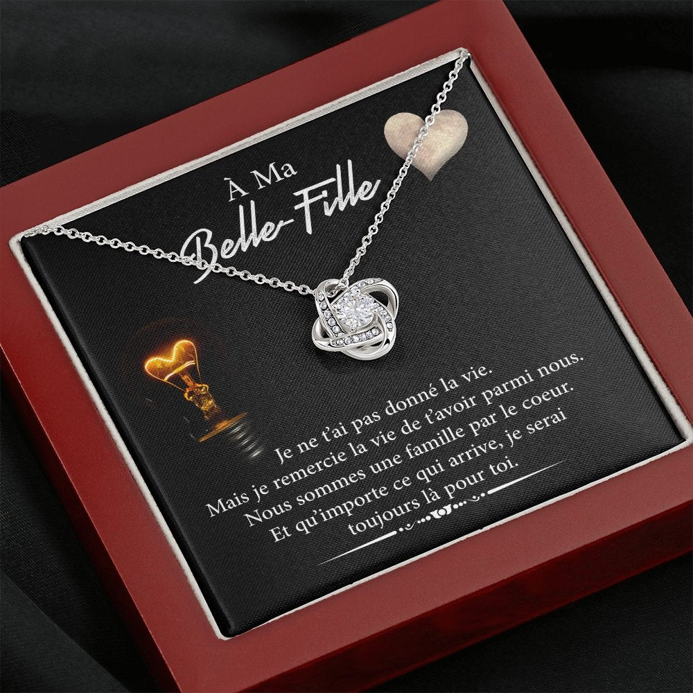 BELLA • Collier Belle-Fille Noeud d'Amour - Lehnaa