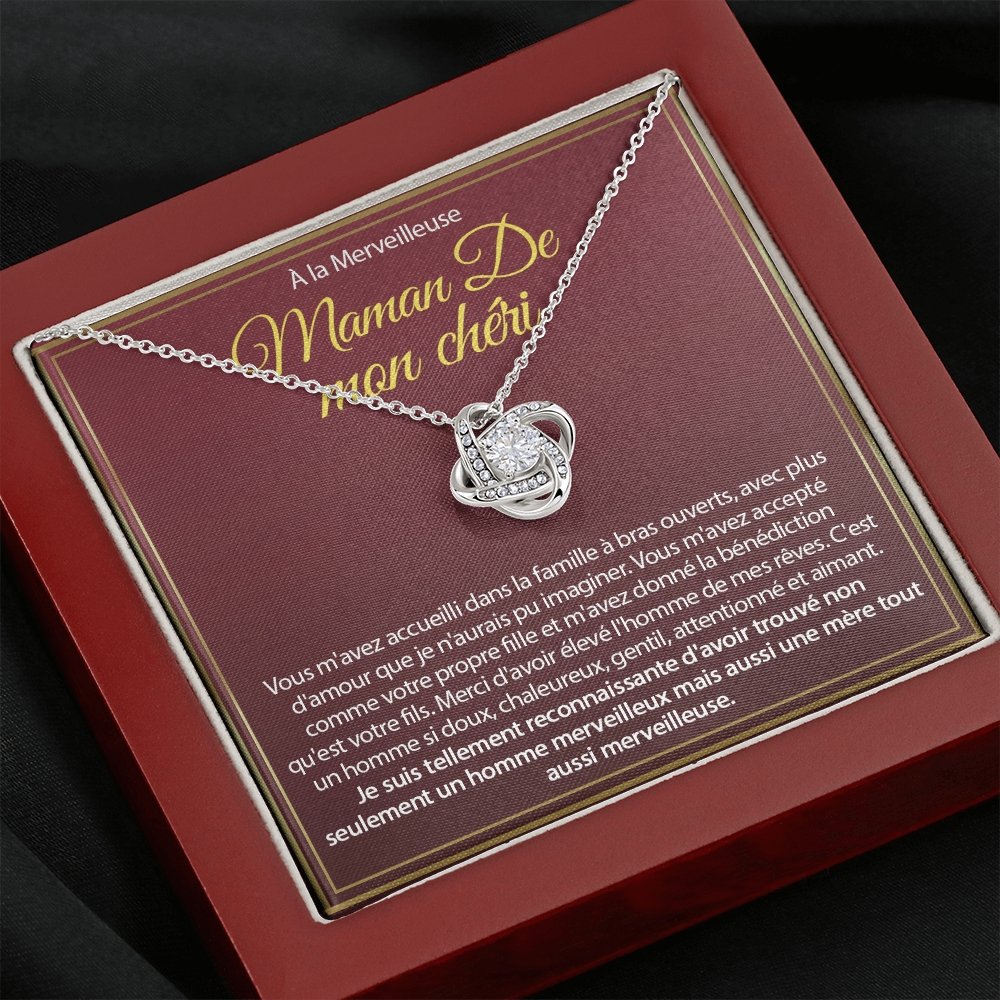 BELMOM • COLLIER BELLE-MÈRE Noeud d'Amour - Lehnaa
