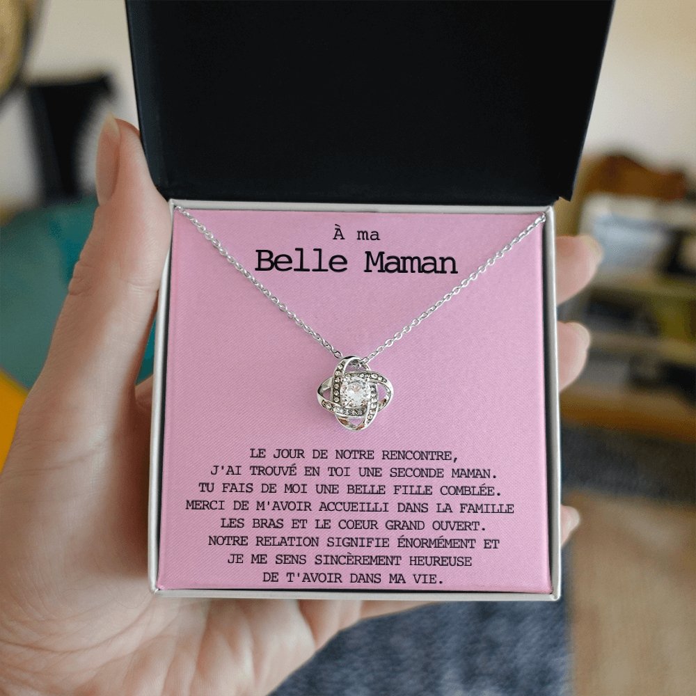 BELMOM • COLLIER BELLE-MÈRE Noeud d'Amour - Lehnaa