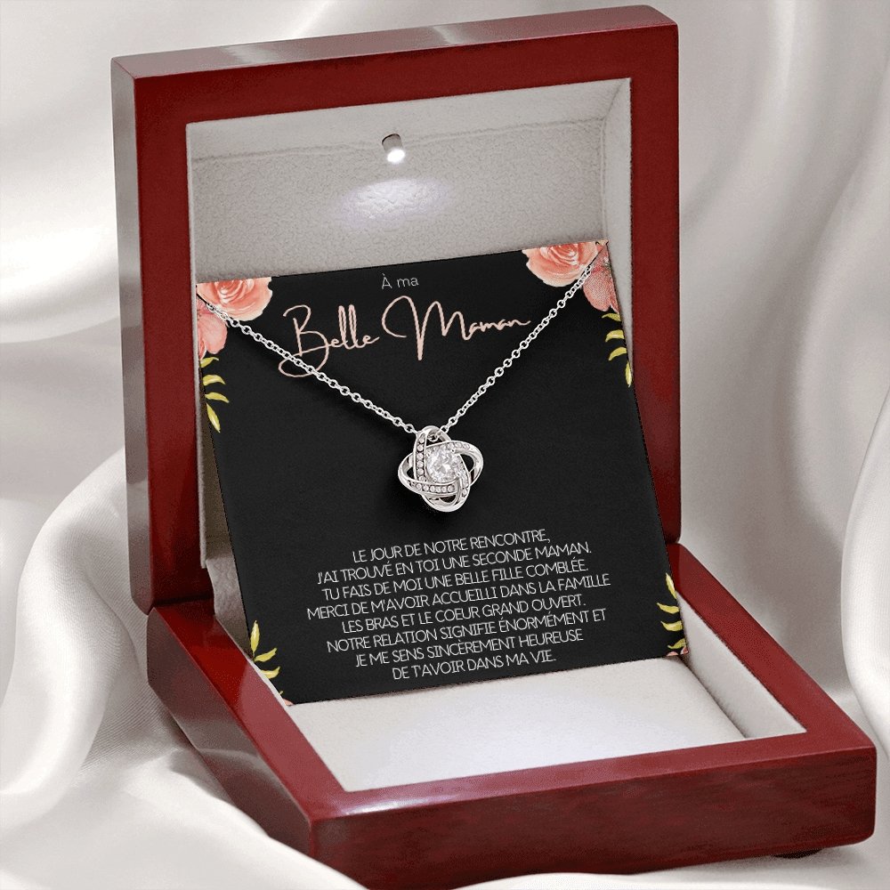 BELMOM • COLLIER BELLE-MÈRE Noeud d'Amour - Lehnaa