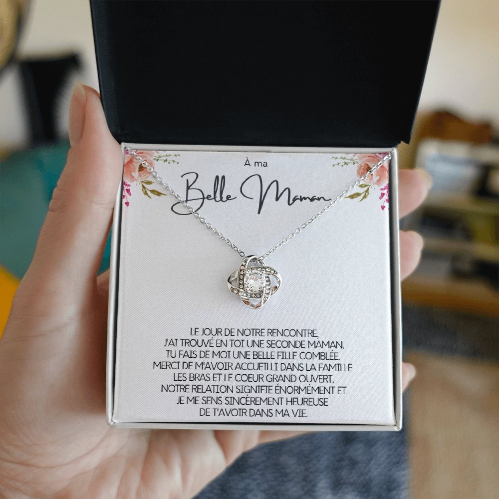 BELMOM • COLLIER BELLE-MÈRE Noeud d'Amour - Lehnaa