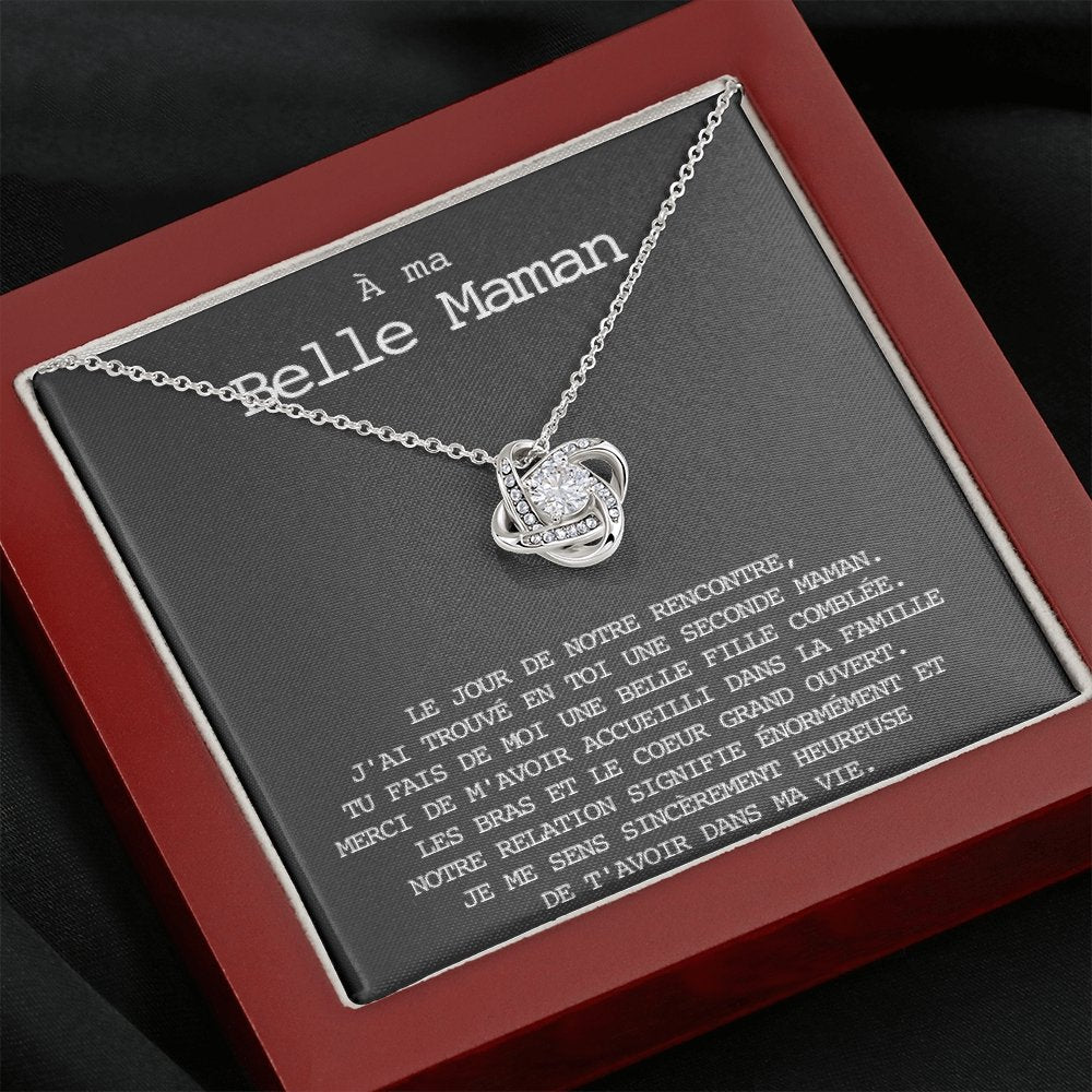 BELMOM • COLLIER BELLE-MÈRE Noeud d'Amour - Lehnaa