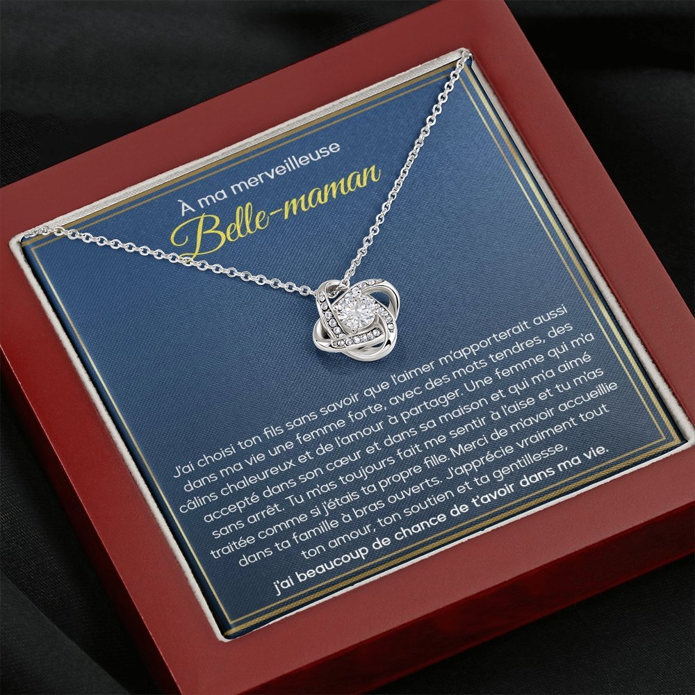 BELMOM • COLLIER BELLE-MÈRE Noeud d'Amour - Lehnaa