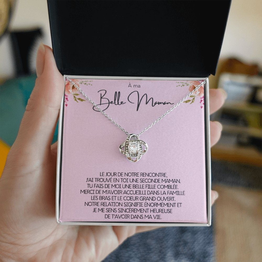 BELMOM • COLLIER BELLE-MÈRE Noeud d'Amour - Lehnaa