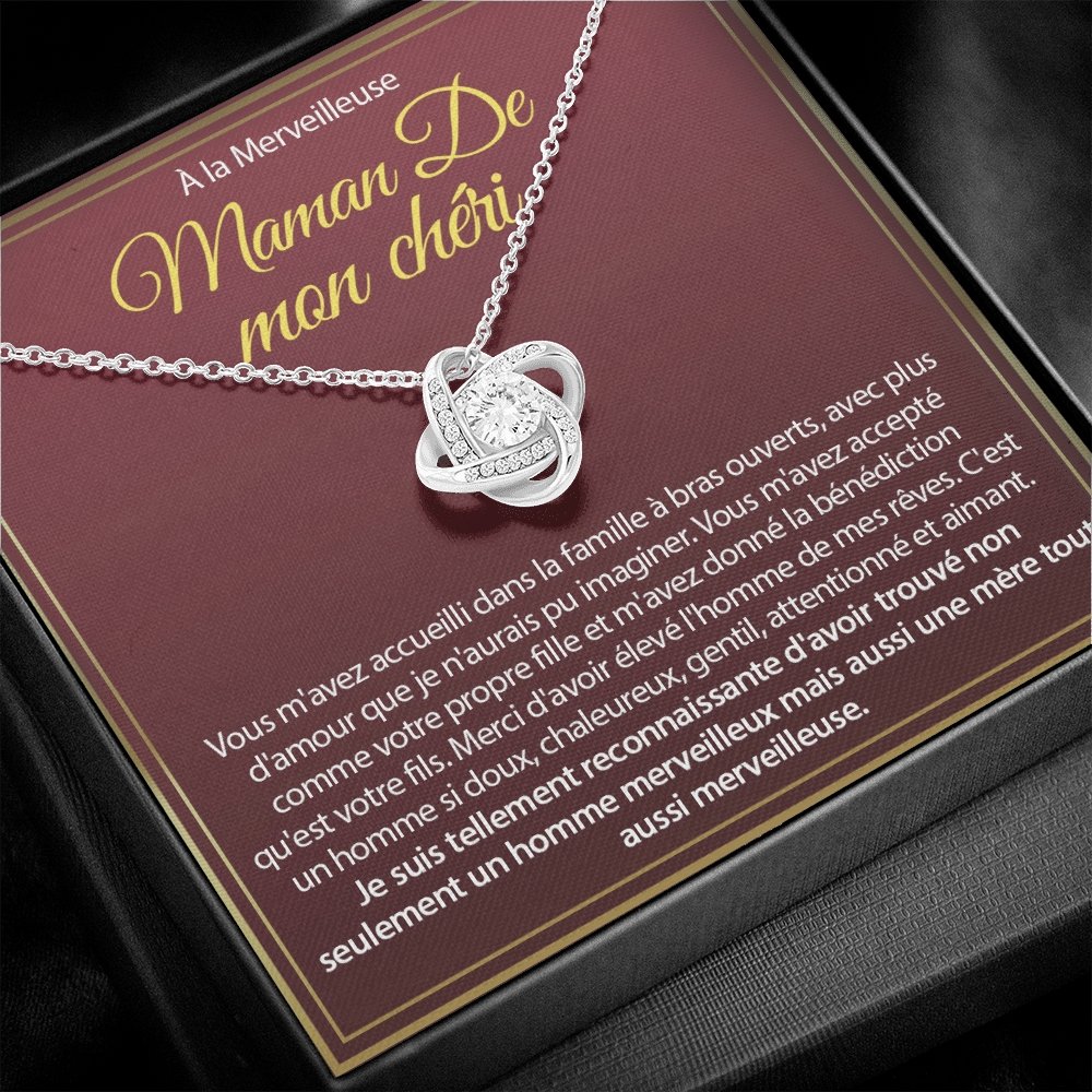 BELMOM • COLLIER BELLE-MÈRE Noeud d'Amour - Lehnaa