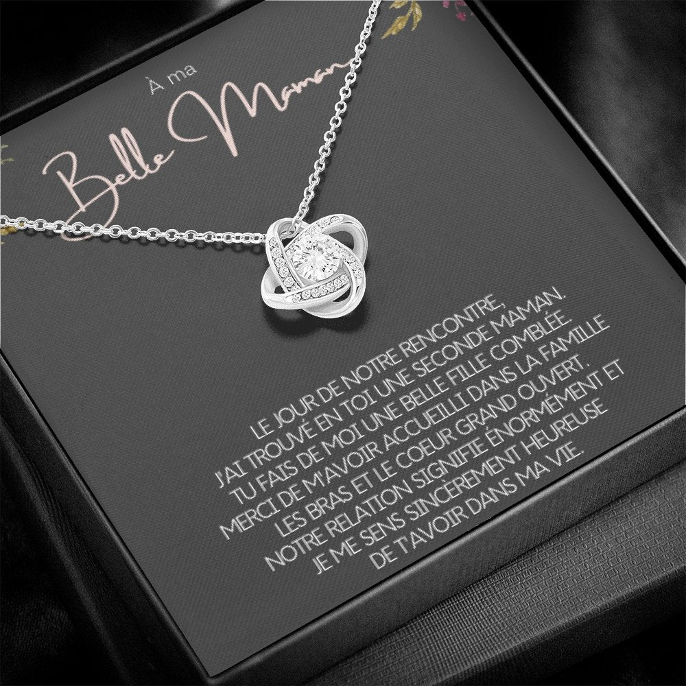 BELMOM • COLLIER BELLE-MÈRE Noeud d'Amour - Lehnaa