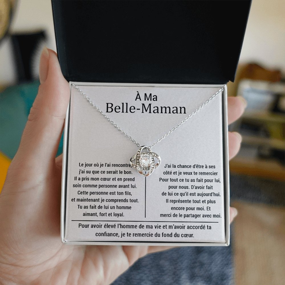 BELMOM • COLLIER BELLE-MÈRE Noeud d'Amour - Lehnaa