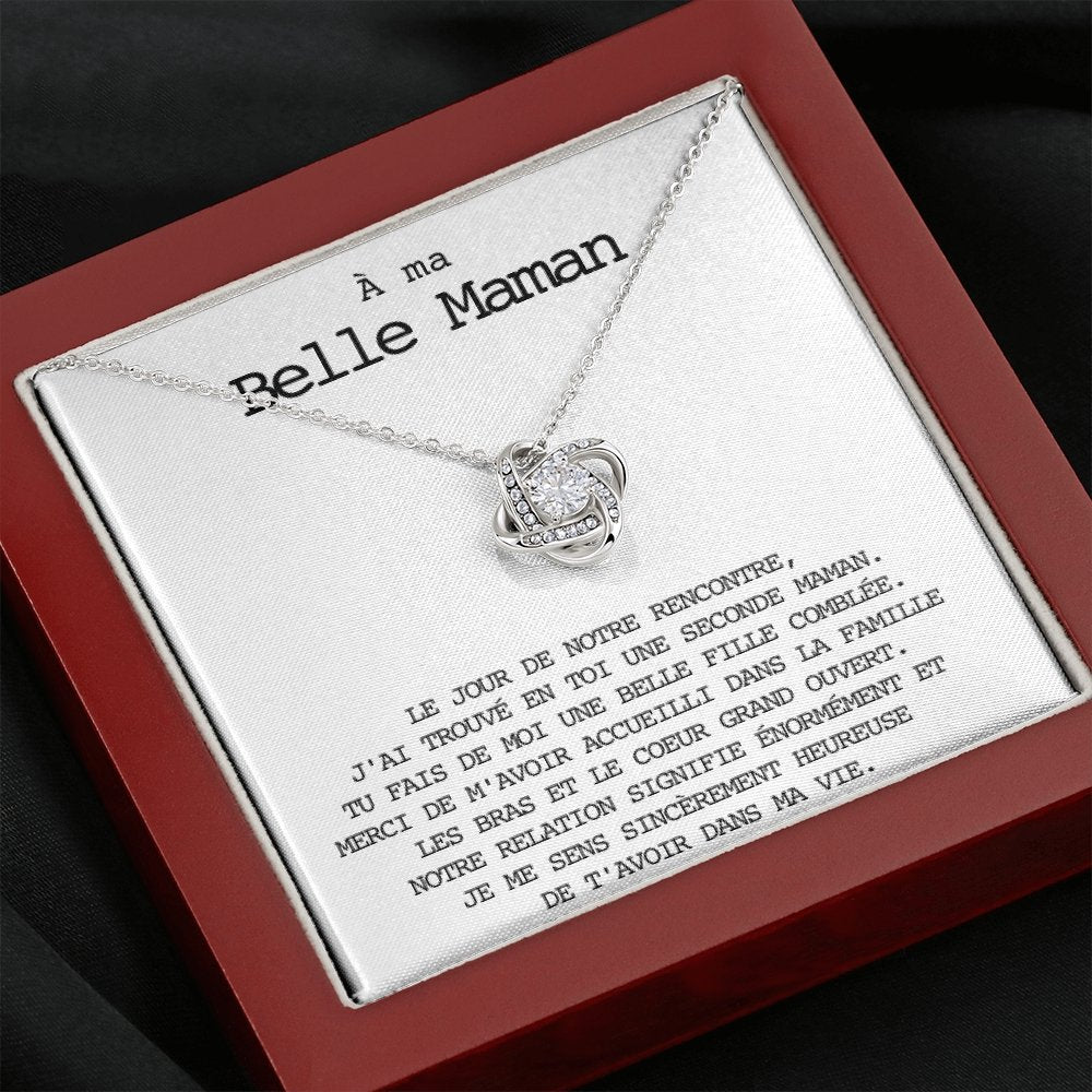 BELMOM • COLLIER BELLE-MÈRE Noeud d'Amour - Lehnaa
