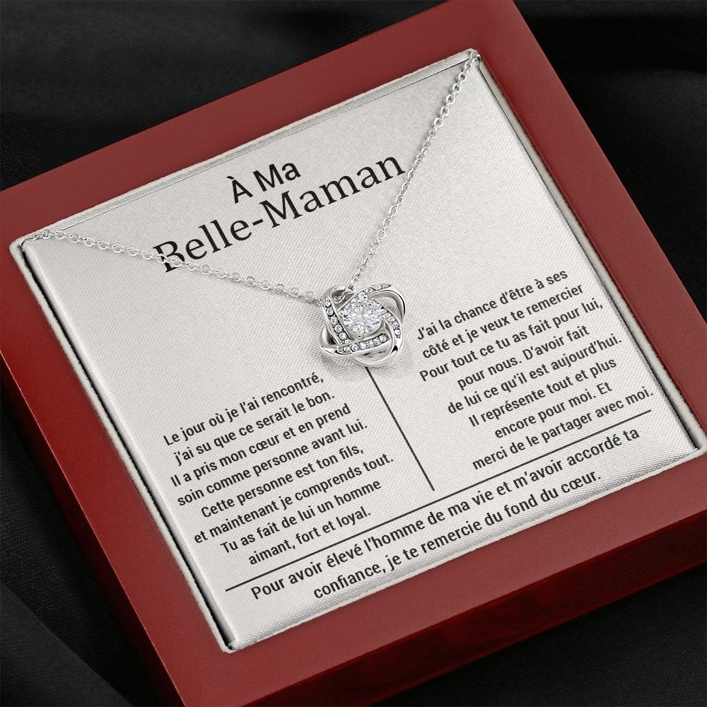BELMOM • COLLIER BELLE-MÈRE Noeud d'Amour - Lehnaa