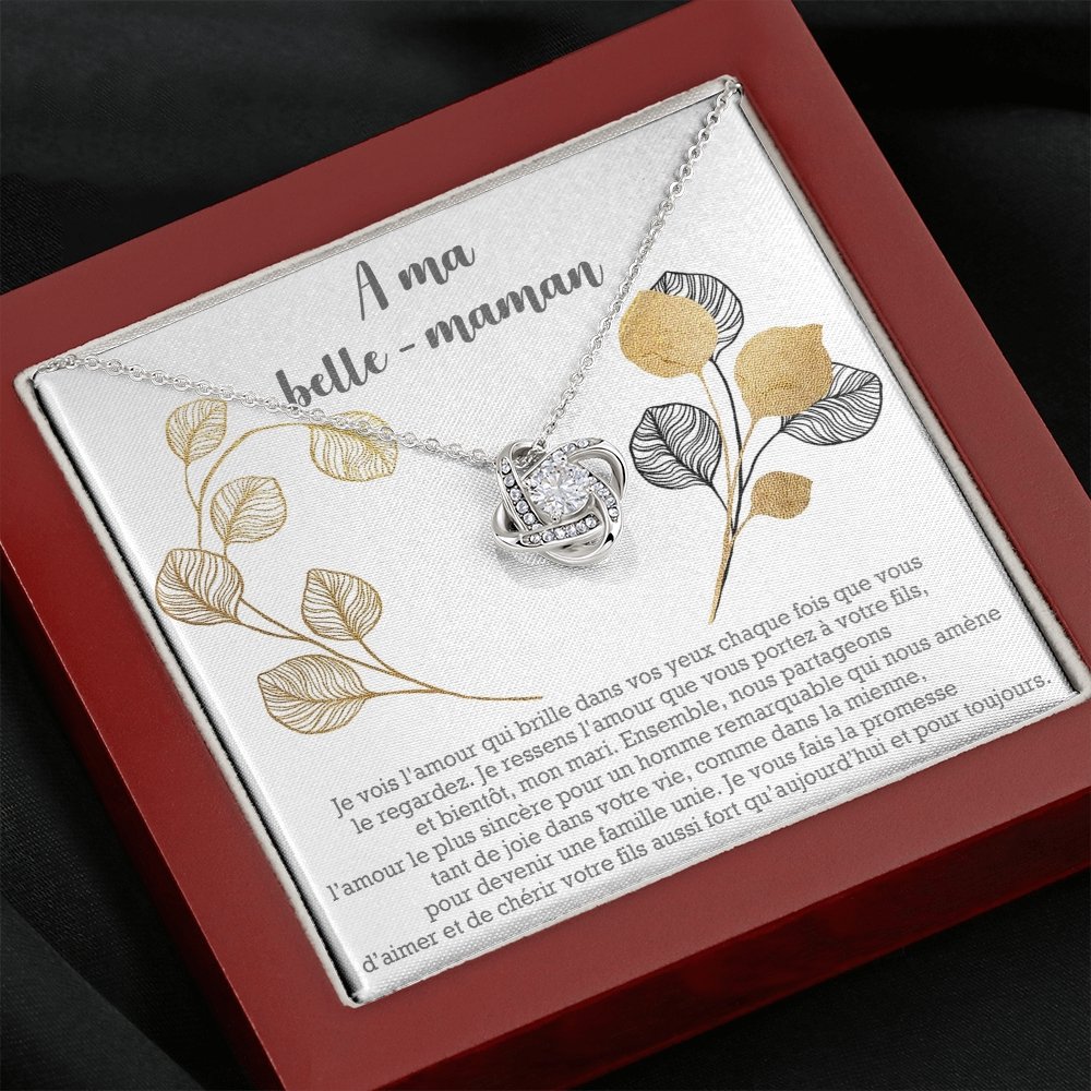 BELMOM • COLLIER BELLE-MÈRE Noeud d'Amour - Lehnaa