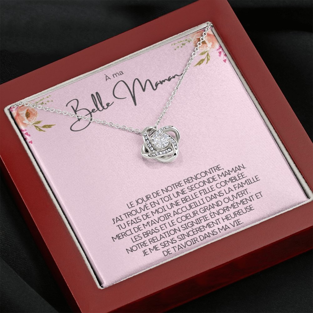 BELMOM • COLLIER BELLE-MÈRE Noeud d'Amour - Lehnaa