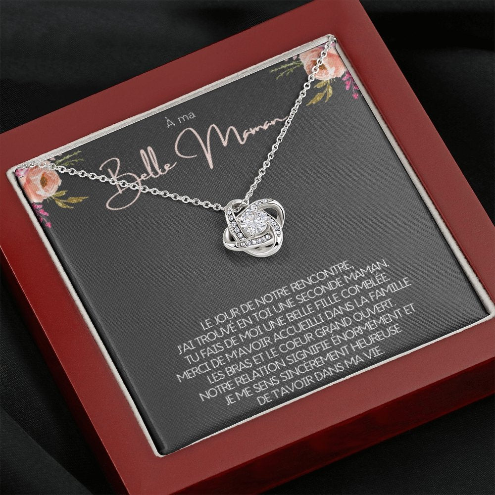 BELMOM • COLLIER BELLE-MÈRE Noeud d'Amour - Lehnaa