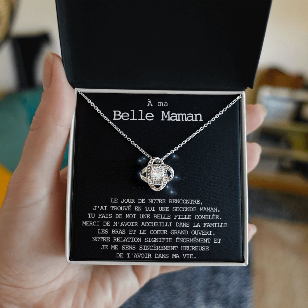 BELMOM • COLLIER BELLE-MÈRE Noeud d'Amour - Lehnaa