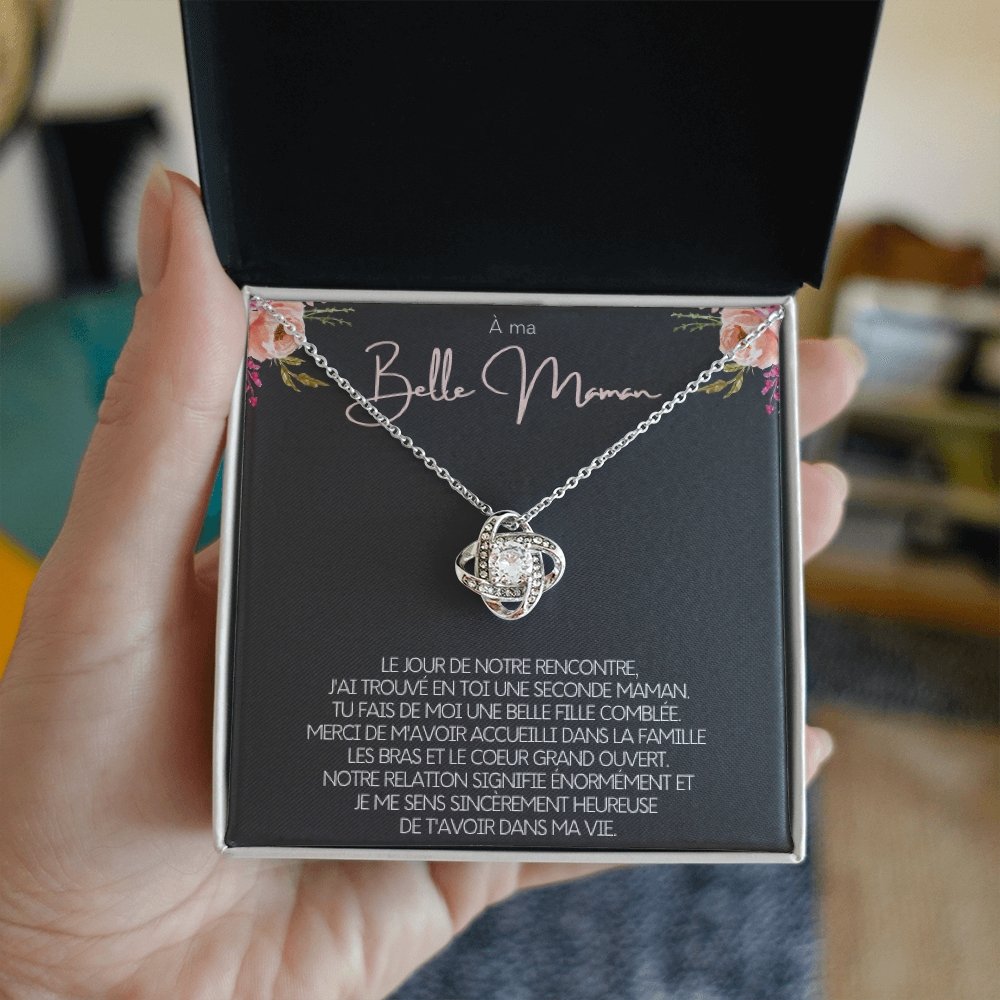 BELMOM • COLLIER BELLE-MÈRE Noeud d'Amour - Lehnaa