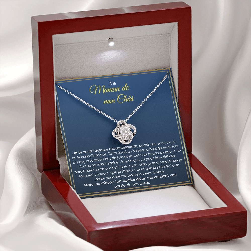 BELMOM • COLLIER BELLE-MÈRE Noeud d'Amour - Lehnaa