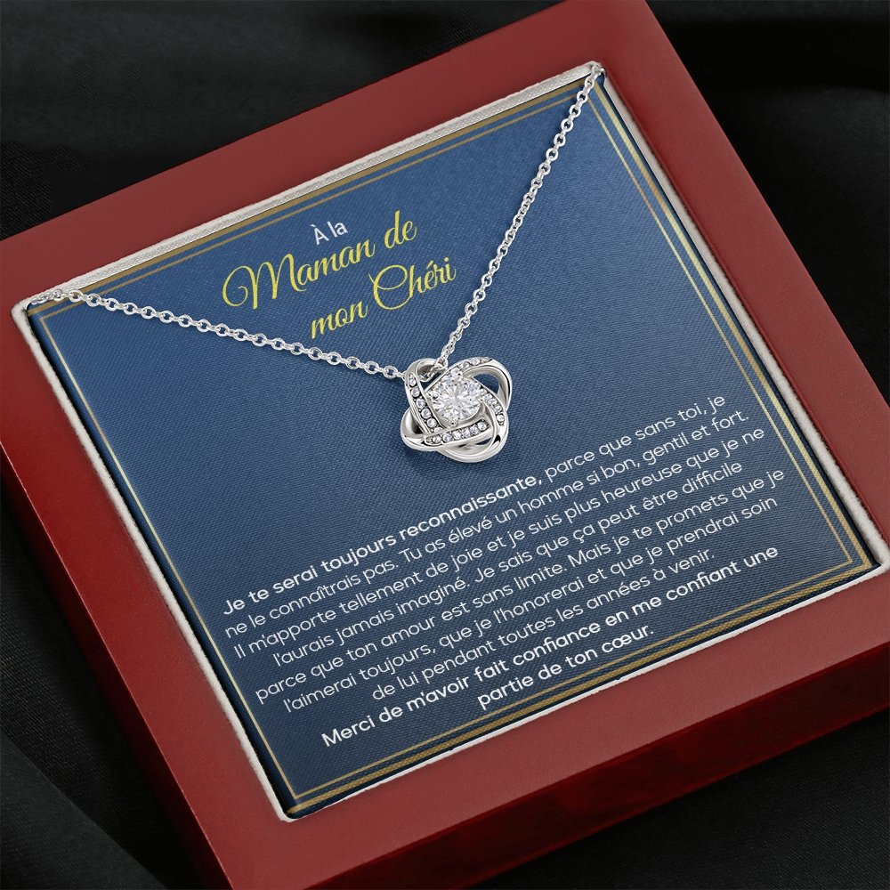 BELMOM • COLLIER BELLE-MÈRE Noeud d'Amour - Lehnaa
