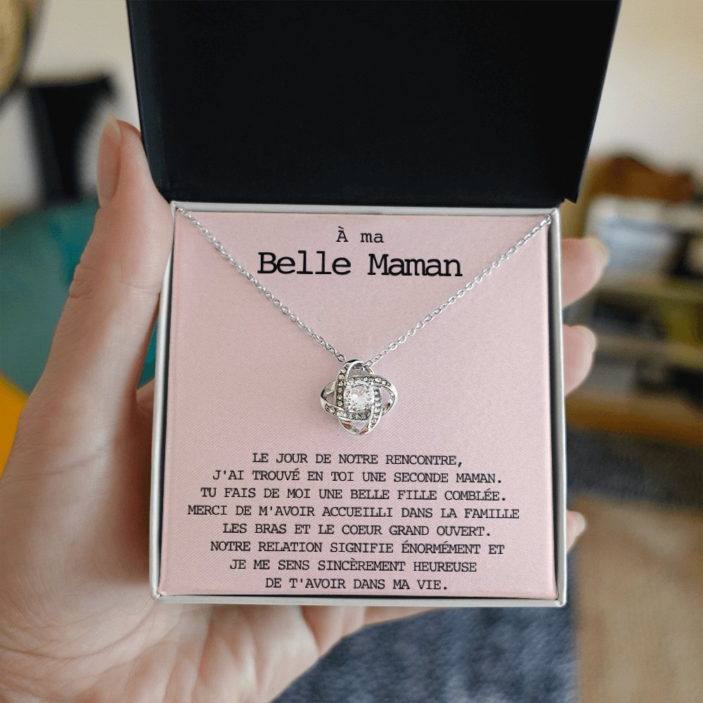 BELMOM • COLLIER BELLE-MÈRE Noeud d'Amour - Lehnaa