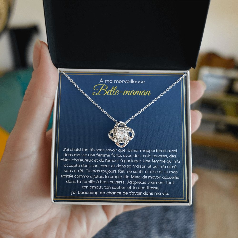 BELMOM • COLLIER BELLE-MÈRE Noeud d'Amour - Lehnaa