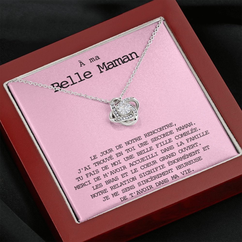 BELMOM • COLLIER BELLE-MÈRE Noeud d'Amour - Lehnaa