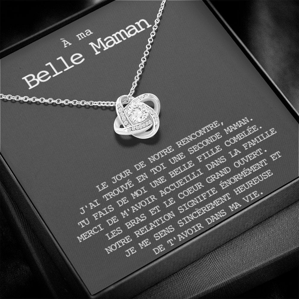 BELMOM • COLLIER BELLE-MÈRE Noeud d'Amour - Lehnaa