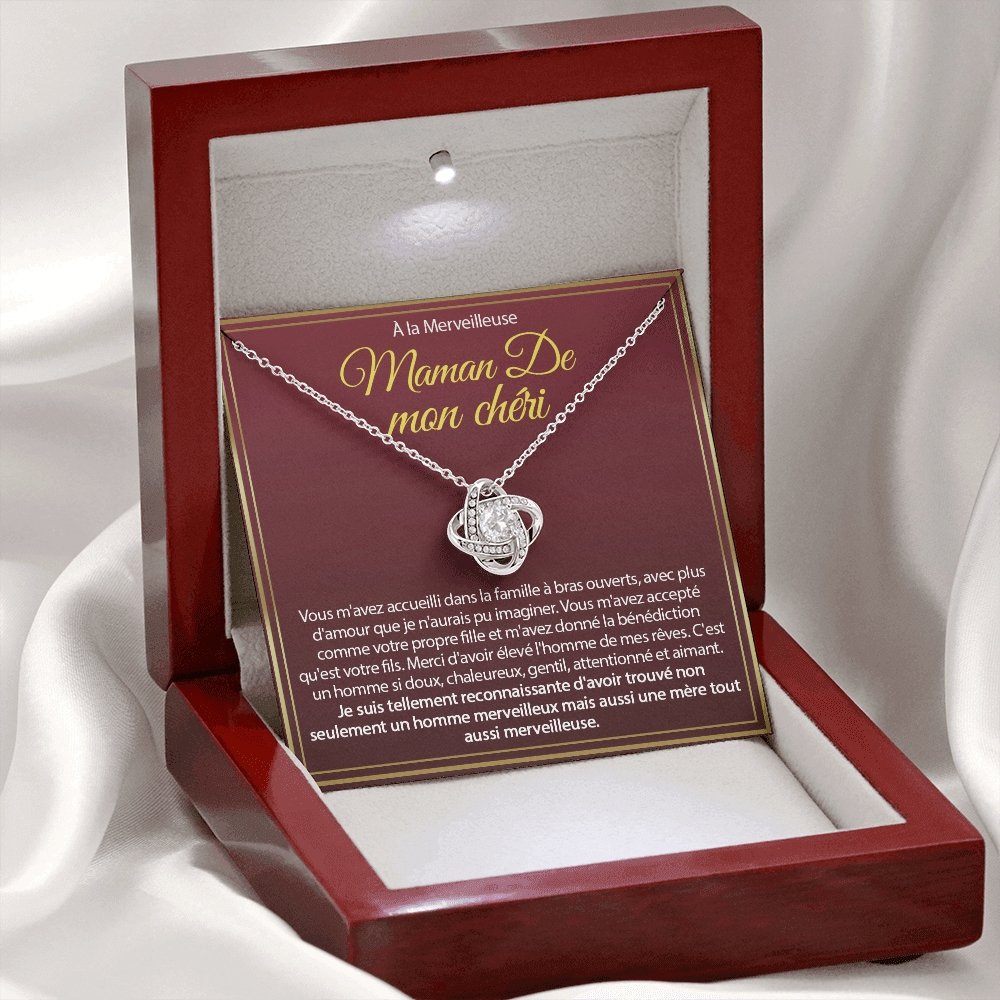 BELMOM • COLLIER BELLE-MÈRE Noeud d'Amour - Lehnaa