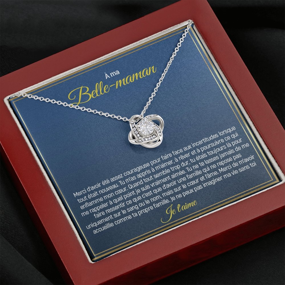 BELMOM • COLLIER BELLE-MÈRE Noeud d'Amour - Lehnaa