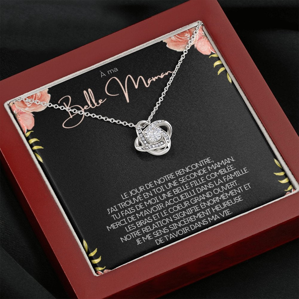 BELMOM • COLLIER BELLE-MÈRE Noeud d'Amour - Lehnaa