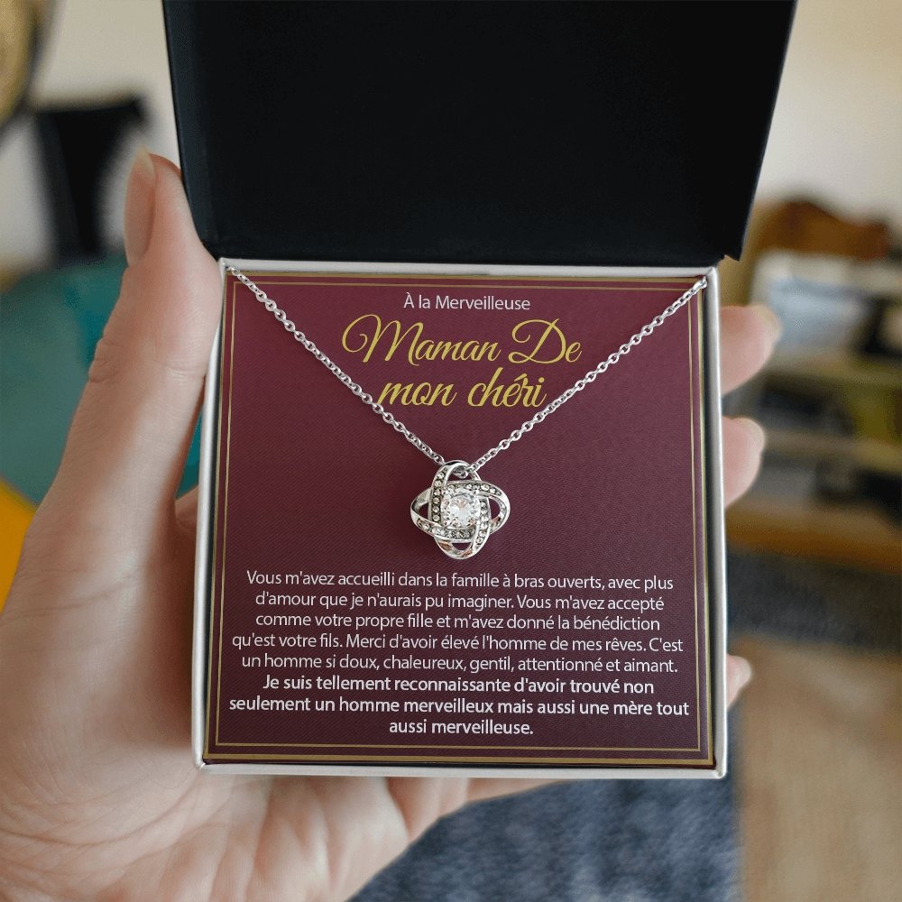 BELMOM • COLLIER BELLE-MÈRE Noeud d'Amour - Lehnaa