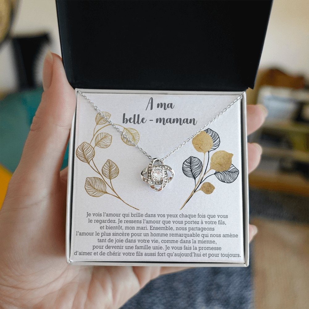 BELMOM • COLLIER BELLE-MÈRE Noeud d'Amour - Lehnaa