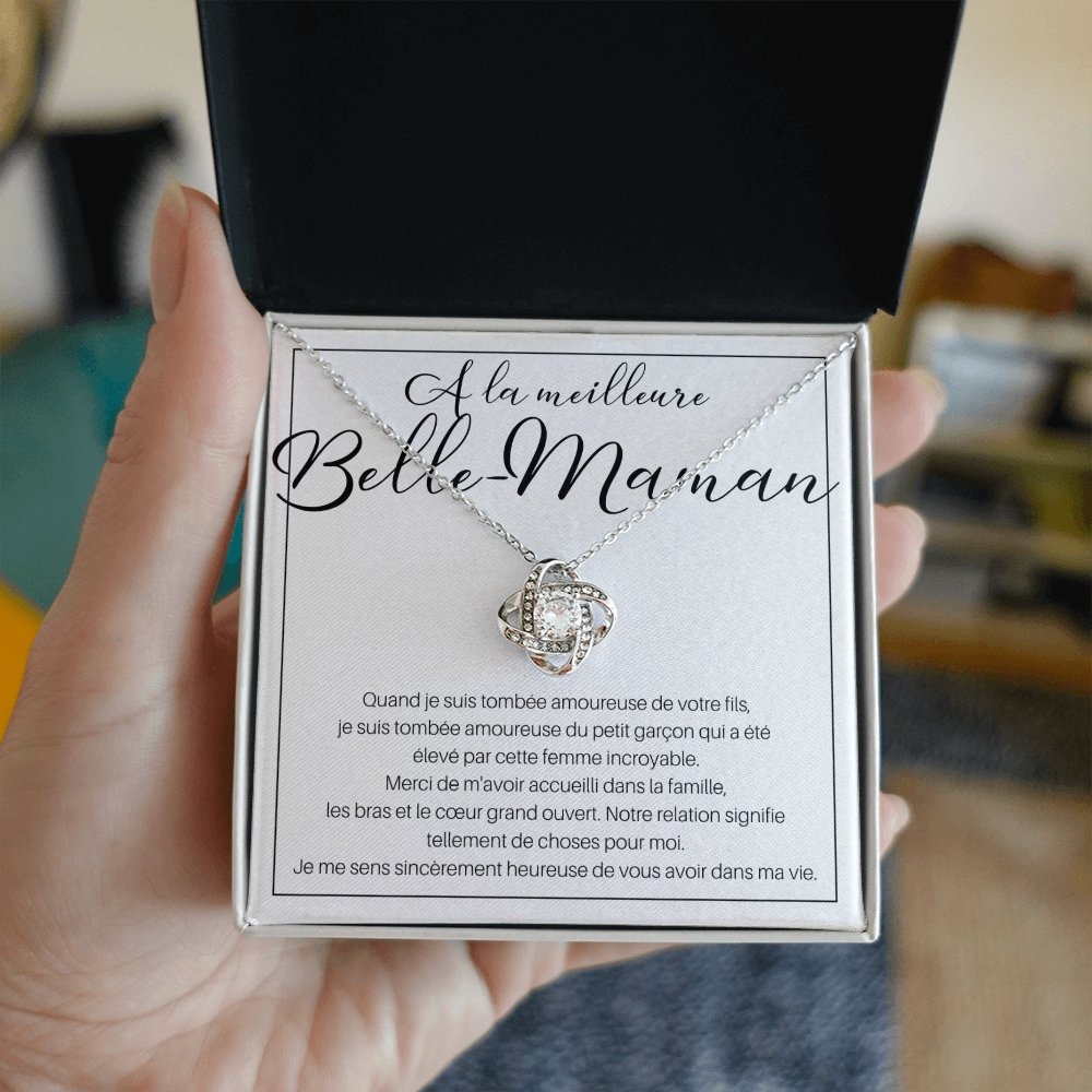 BELMOM • COLLIER BELLE-MÈRE Noeud d'Amour - Lehnaa