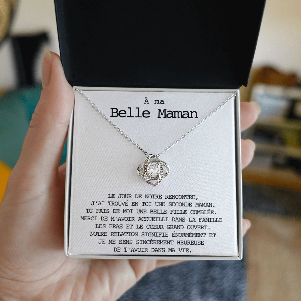 BELMOM • COLLIER BELLE-MÈRE Noeud d'Amour - Lehnaa