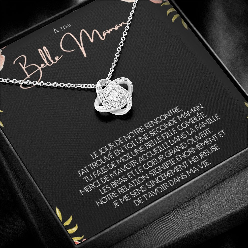 BELMOM • COLLIER BELLE-MÈRE Noeud d'Amour - Lehnaa