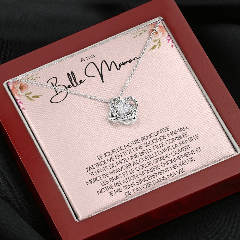 BELMOM • COLLIER BELLE-MÈRE Noeud d'Amour - Lehnaa