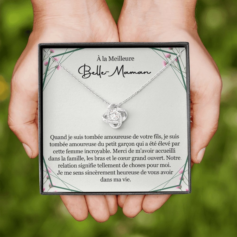 BELMOM • COLLIER BELLE-MÈRE VERSION FEMME Noeud d'Amour - Lehnaa